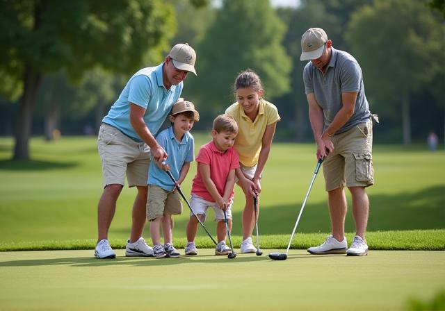 Family Golf Activity