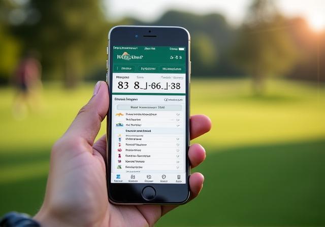Golf App Digital Booking